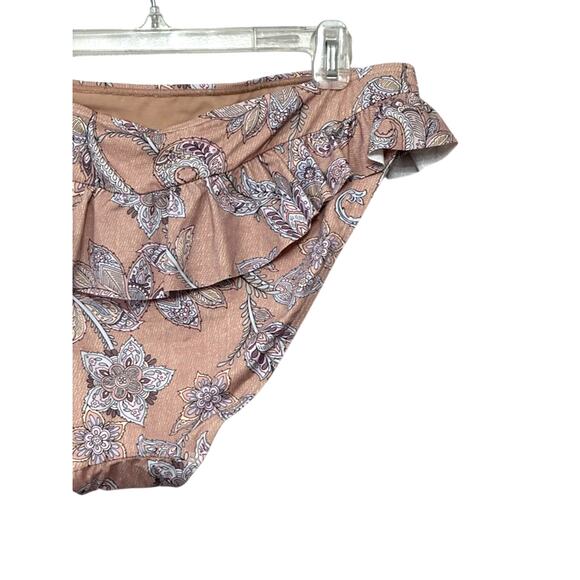 Artesands Vermeer Bikini Bottom Floral Print High-Waisted Multicolor W US 14 NWT - Picture 7 of 9